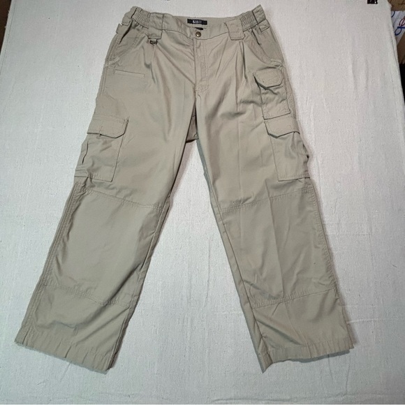 5.11 Tactical ABR Pro Pants Men’s 36 X 36 KHAKI FlexLite Rip-stop 9 Pocket 511 - Picture 2 of 8